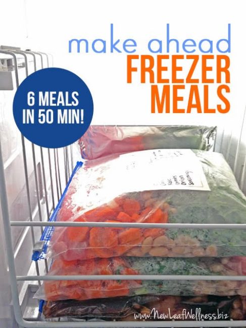 19 Freezer Meal Prep Sessions That Take An Hour Or Less