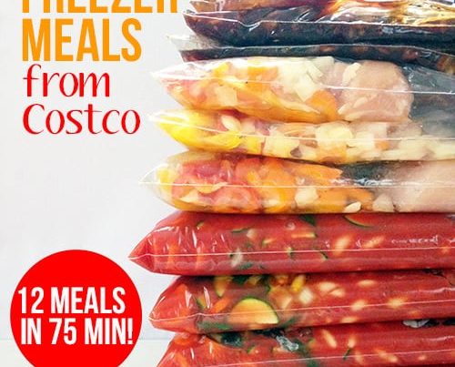 Crockpot Freezer Meals from Costco