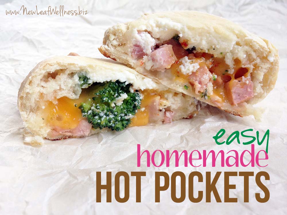 Easy Homemade Hot Pockets