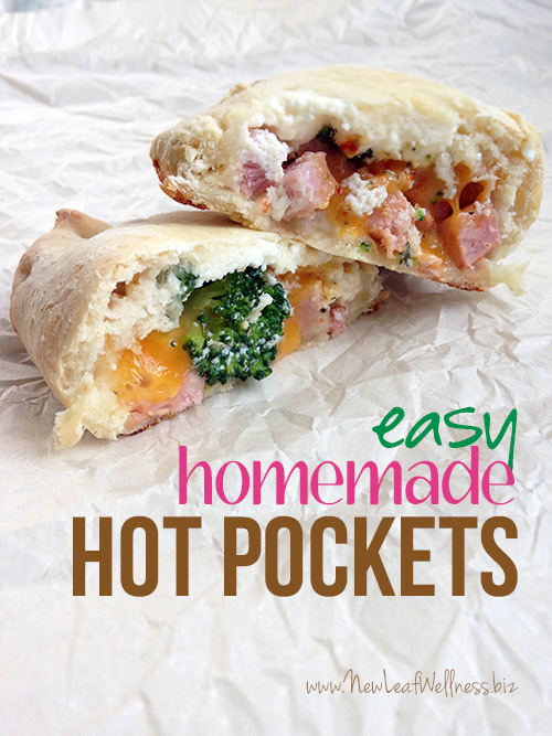 Easy Homemade Hot Pockets