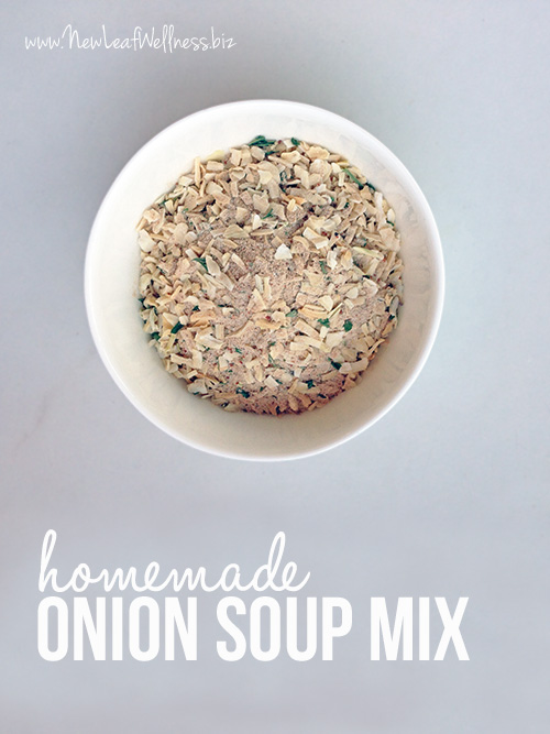 Homemade Onion Soup Mix  Dry Onion Soup Mix Recipe