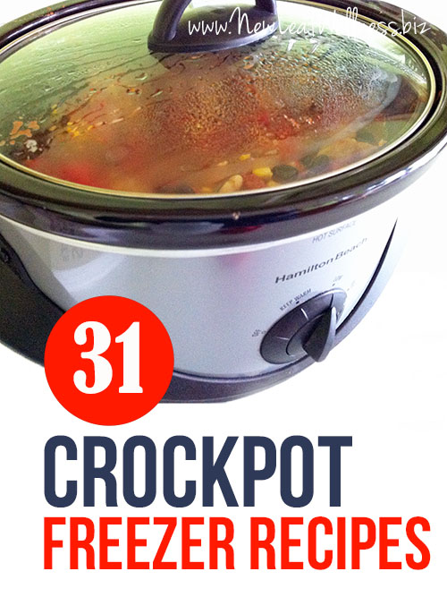 31 Crockpot Freezer Recipes
