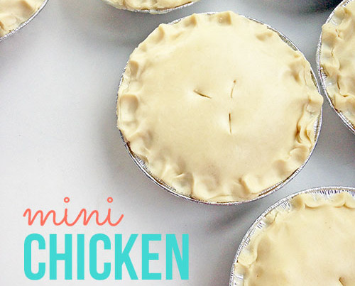 Mini Chicken Pot Pie Recipe