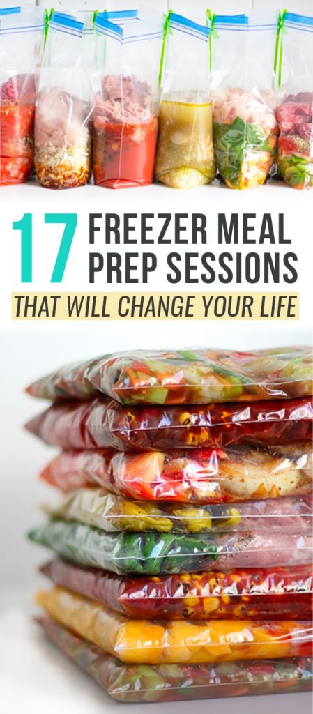 17 Freezer Meal Prep Sessions That Will Change Your Life