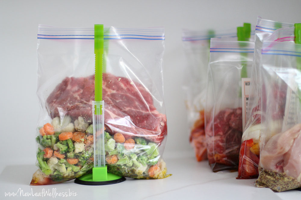 Freezer Oven Bags Meals - Slow Cooker Tip