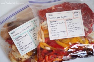 8 Healthy Crockpot Freezer Meals in 45 Minutes | The Family Freezer