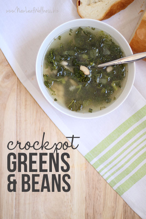 Crockpot Greens & Beans