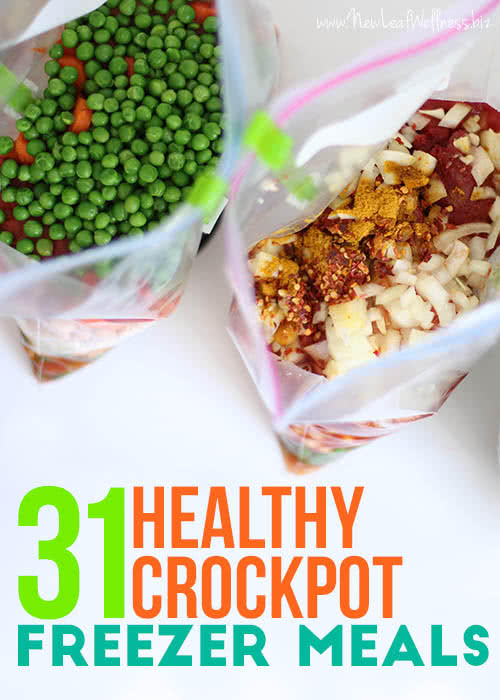 Crock Pot Freezer Meals to Jumpstart Your Meal Plan