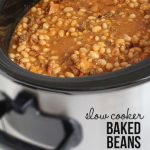 Crockpot baked beans recipe
