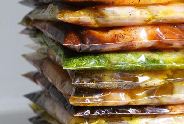 10 Freezer to Grill Marinated Chicken Packs in 20 Minutes