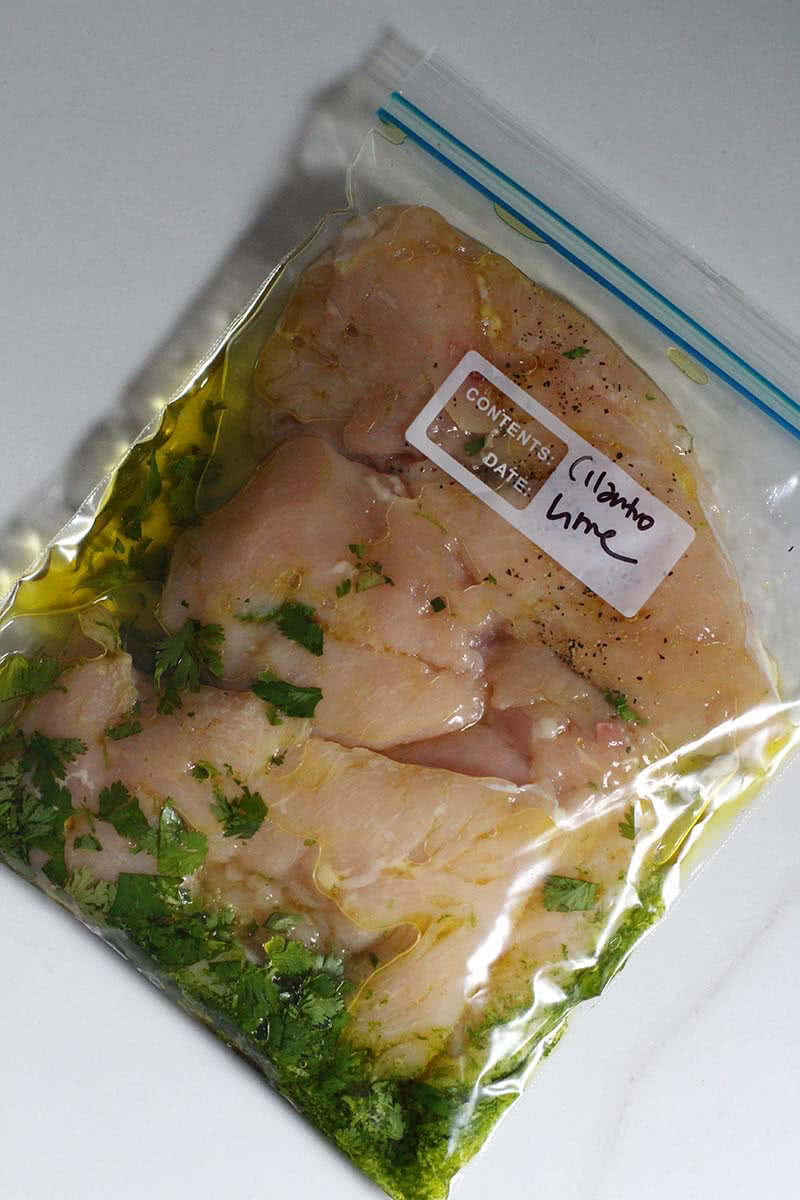 10 Freezer to Grill Marinated Chicken Packs in 20 Minutes
