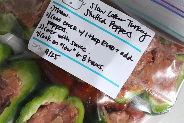 10 Slow Cooker Freezer Meals in 2.5 Hours