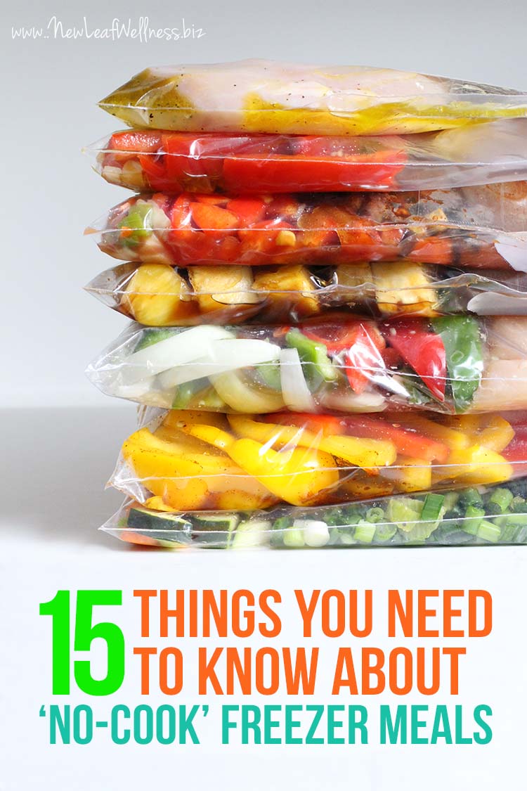 15 Things You Need To Know About No-Cook Freezer Meals