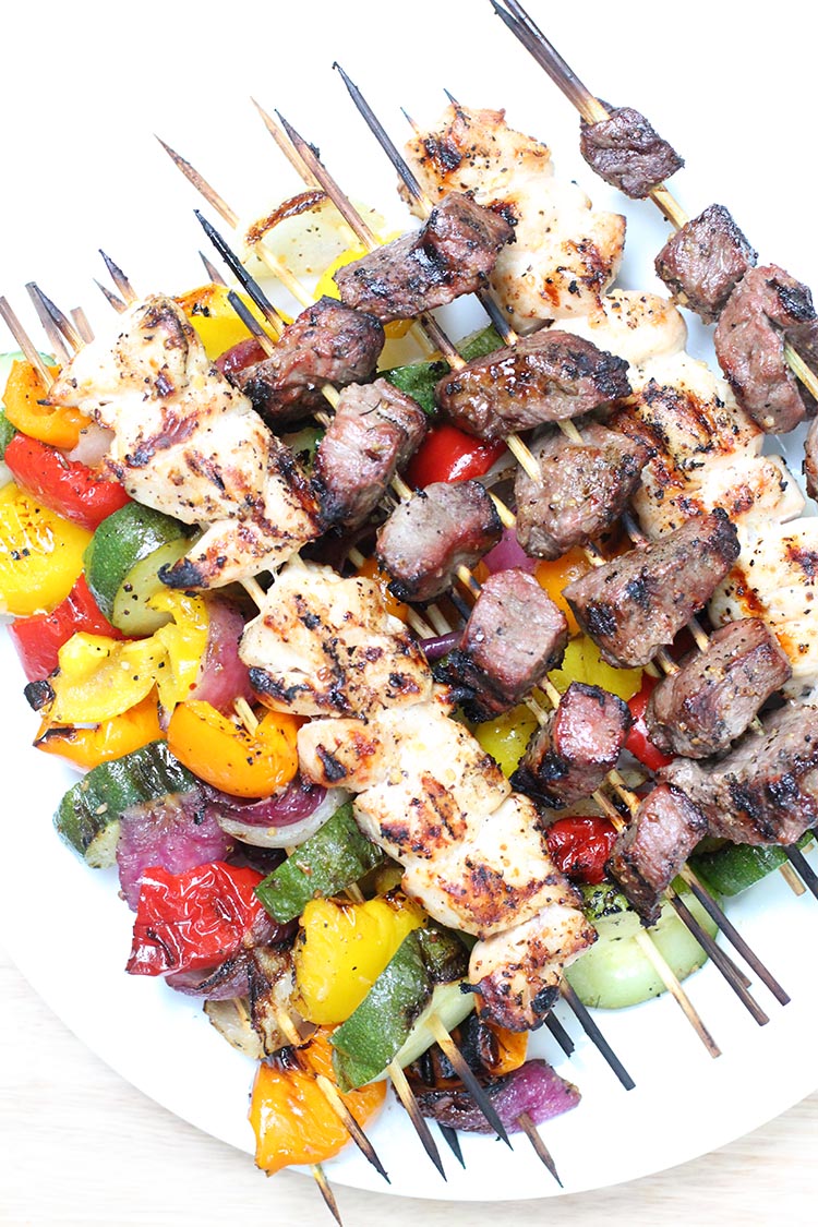 How to Make and Freeze Kabobs for the Grill