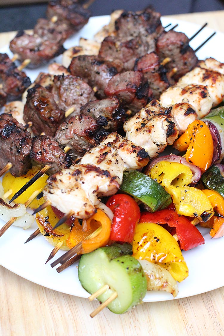 How to Make and Freeze Kabobs for the Grill