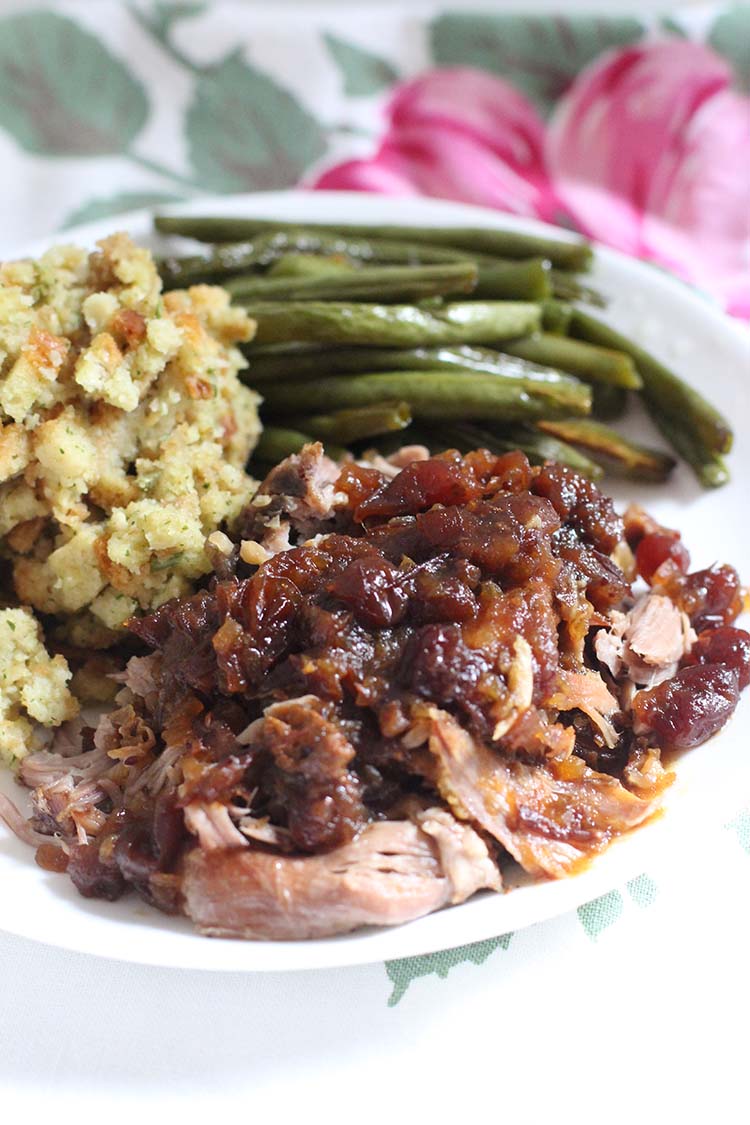 Slow Cooker Cranberry Pork Roast The Family Freezer