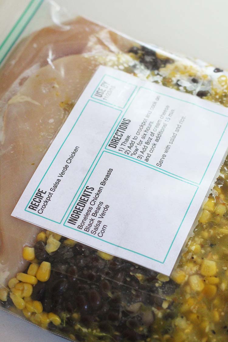 Free Freezer Labels That You Can Edit Save And Print The Family