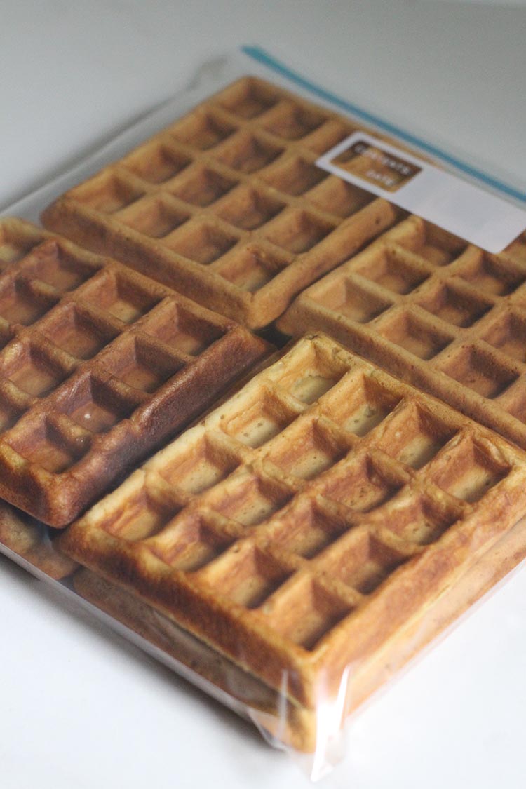 Homemade Toaster Waffles - Fraiche Living