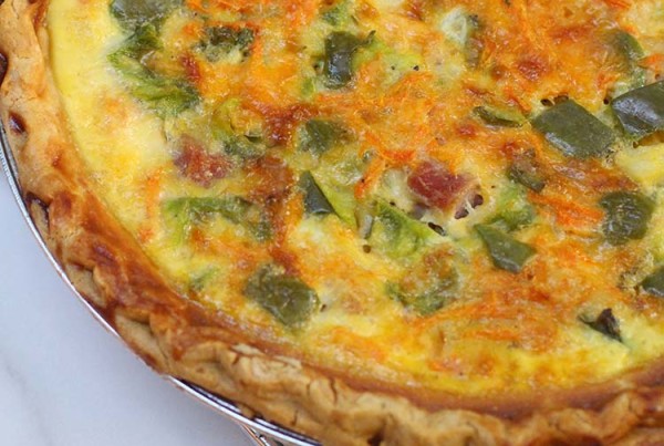 Simple Freezer Ready Quiche
