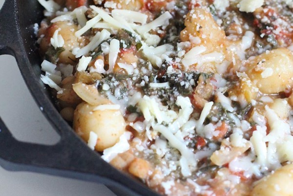 Freezer-to-Skillet Gnocchi and Swiss Chard