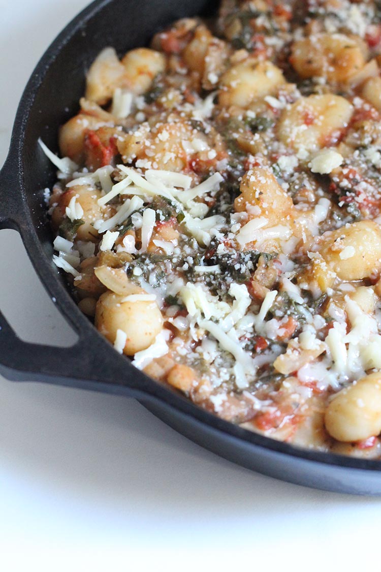 Freezer-to-Skillet Gnocchi and Swiss Chard