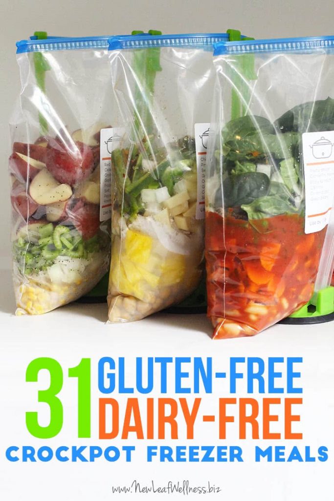 31 Gluten-Free Dairy-Free Crockpot Freezer Meals | The Family Freezer