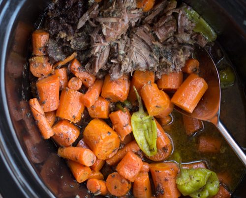 Homemade Mississippi Roast in the Slow Cooker