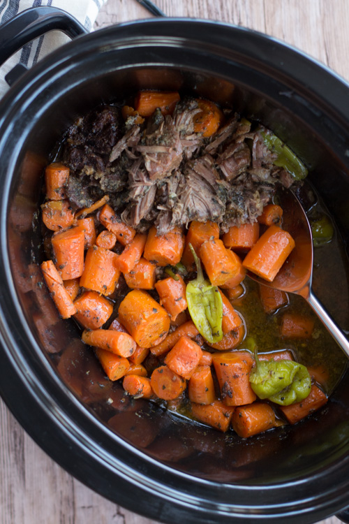 Homemade Mississippi Roast in the Slow Cooker