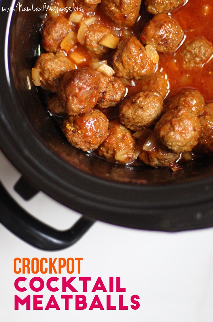 Crock Pot Cocktail Meatballs