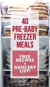 40 Pre-Baby Freezer Meals | The Family Freezer