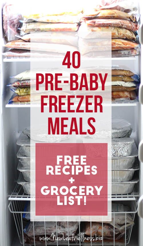 Pre-Baby Freezer Meals - Part One