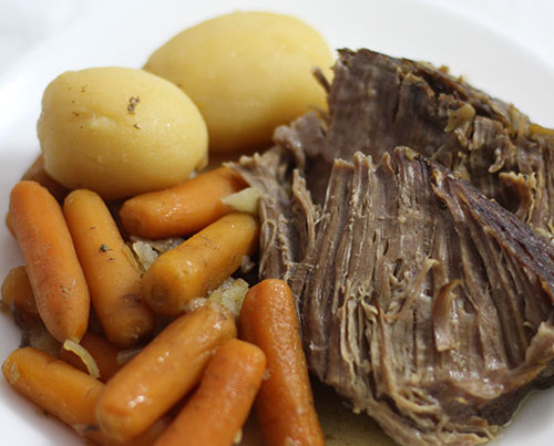 5-Ingredient Crockpot Pot Roast