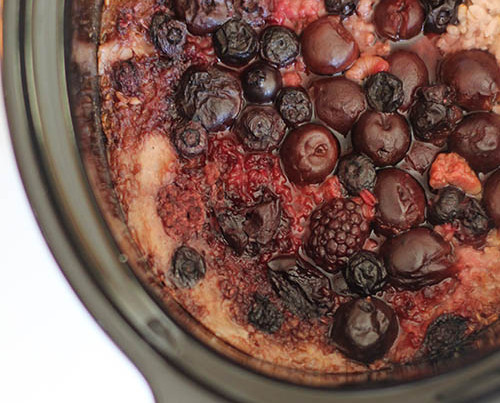 Cherry Steel Cut Oats Crock Pot Recipe