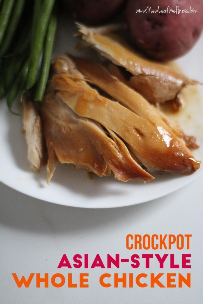 Crockpot AsianStyle Whole Chicken Recipe The Family Freezer