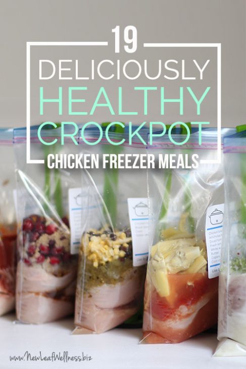 19 Deliciously Healthy Chicken Crockpot Freezer Meals | The Family Freezer