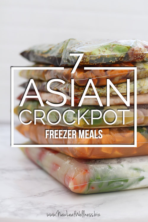 7 Crockpot Freezer Soups in Two Hours