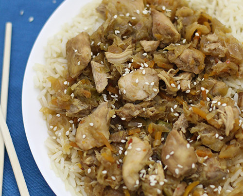 Asian Crockpot Freezer Meals