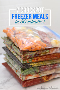Freezer Meal Prep Sessions That Take An Hour Or Less