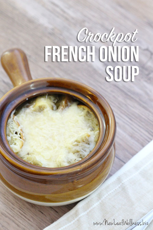 Crockpot French Onion Soup | The Family Freezer