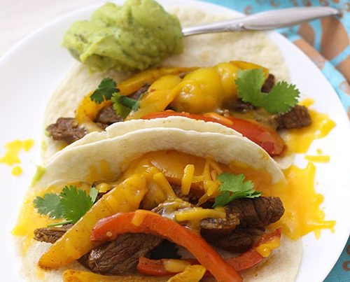 Make-Ahead Steak Fajitas