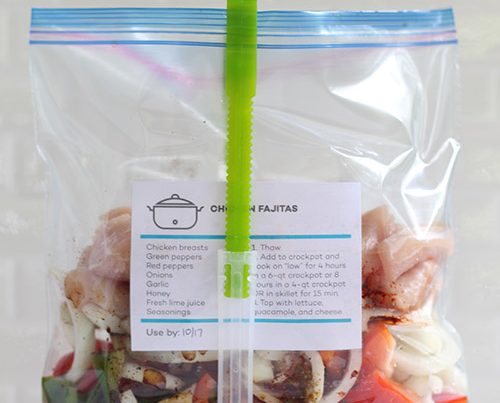 7 Healthy Crockpot Freezer Meals in 60 Minutes