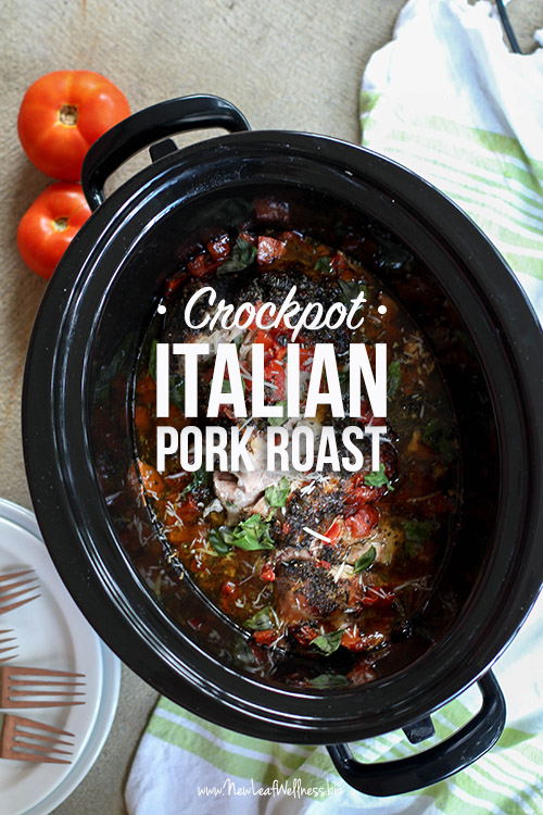 Crockpot Italian Pork Roast Recipe