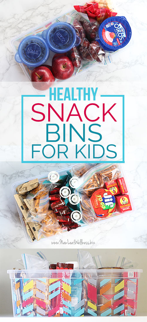 Make-Ahead Healthy Snack Bins for Kids