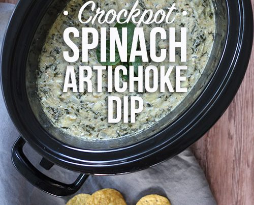 Crockpot Spinach Artichoke Dip