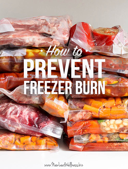 Preventing Freezer Burn