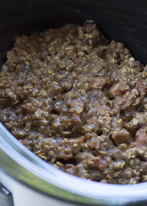 Easy Crockpot Apple Crisp Recipe