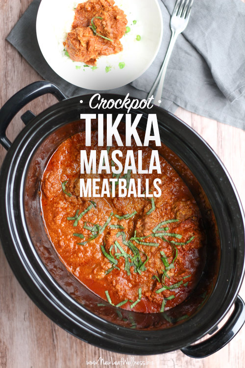 Crockpot Tikka Masala Meatballs