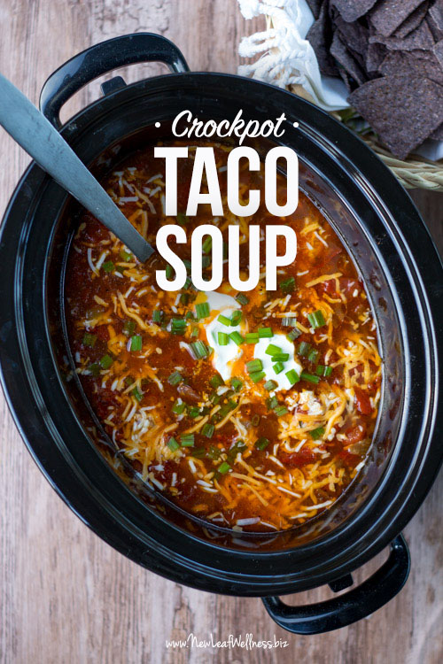 Crockpot Taco Soup