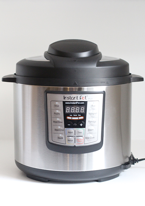 Instant pot best sale manual setting