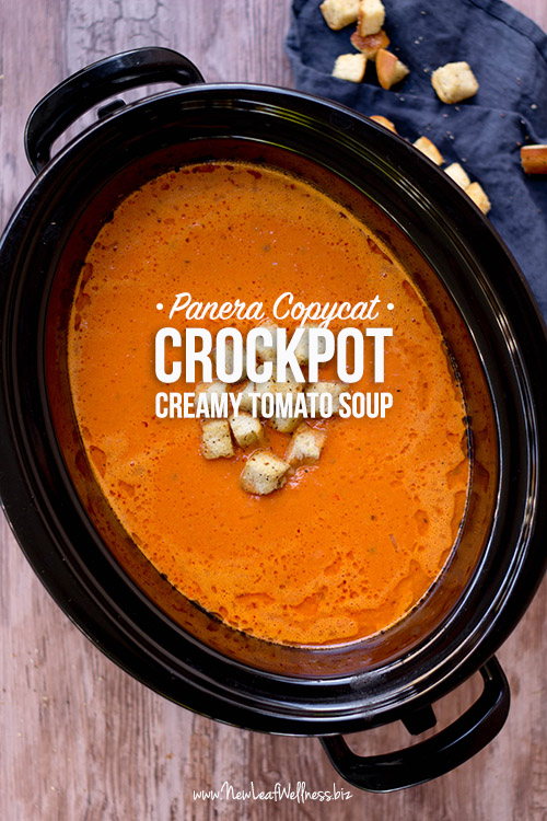 Crock Pot Creamy Tomato Soup